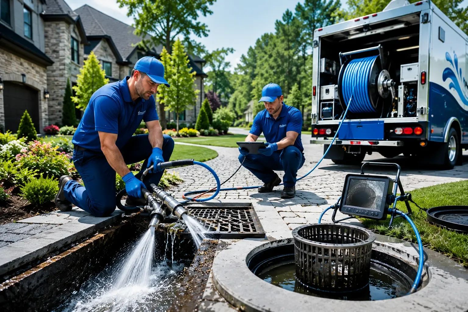 Local outdoor drain cleaning professionals in Redding, IA